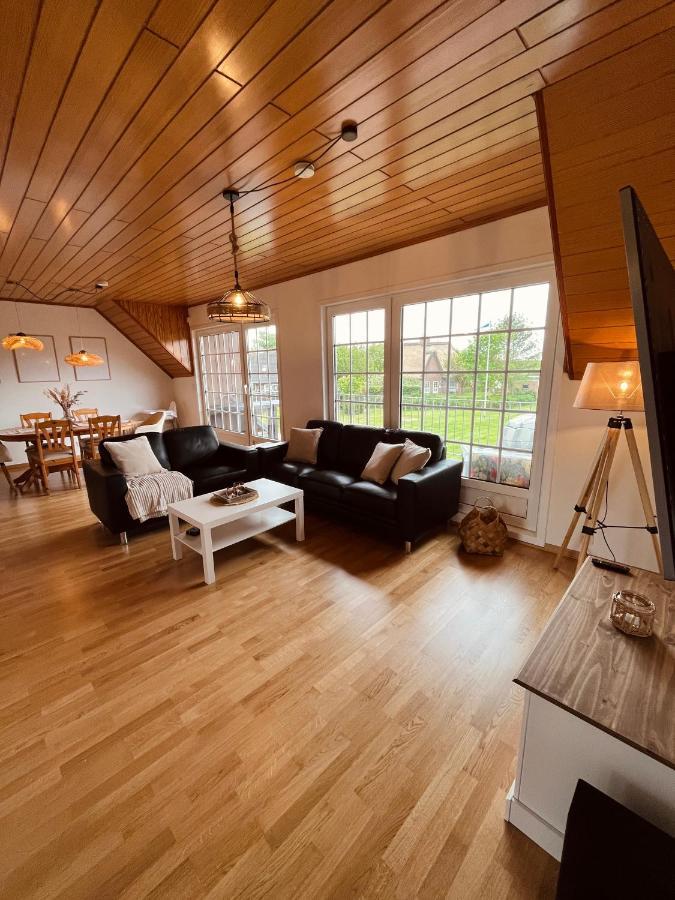 Frieda - Ferienwohnung Mit Deichblick Friedrichskoog Exterior foto